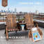 Causeuse double Adirondack