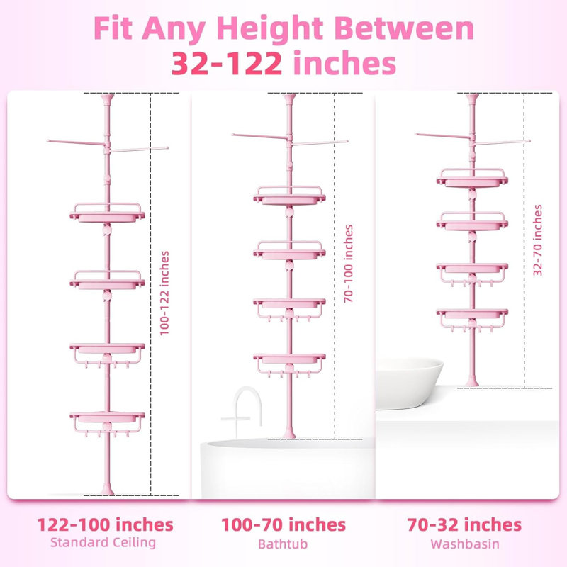 Stainless Steel Bathroom Shelves