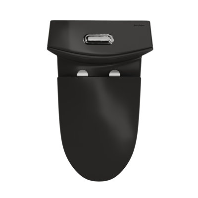 St. Tropez One-Piece Elongated Toilet Vortex Dual-Flush 1.1/1.6 gpf