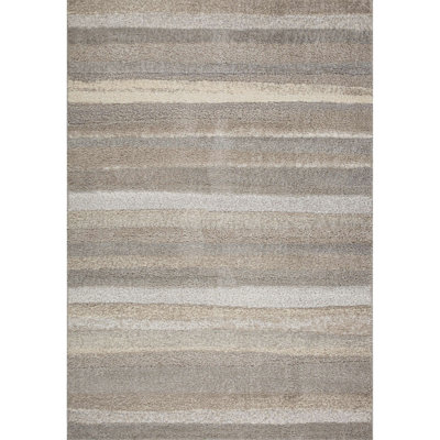 Stripe Power Loomed Indoor Rug