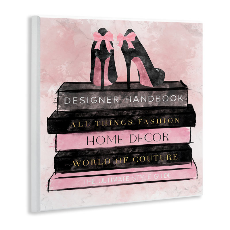 Plaque murale «All Things Fashion», par Natalie Carpentieri