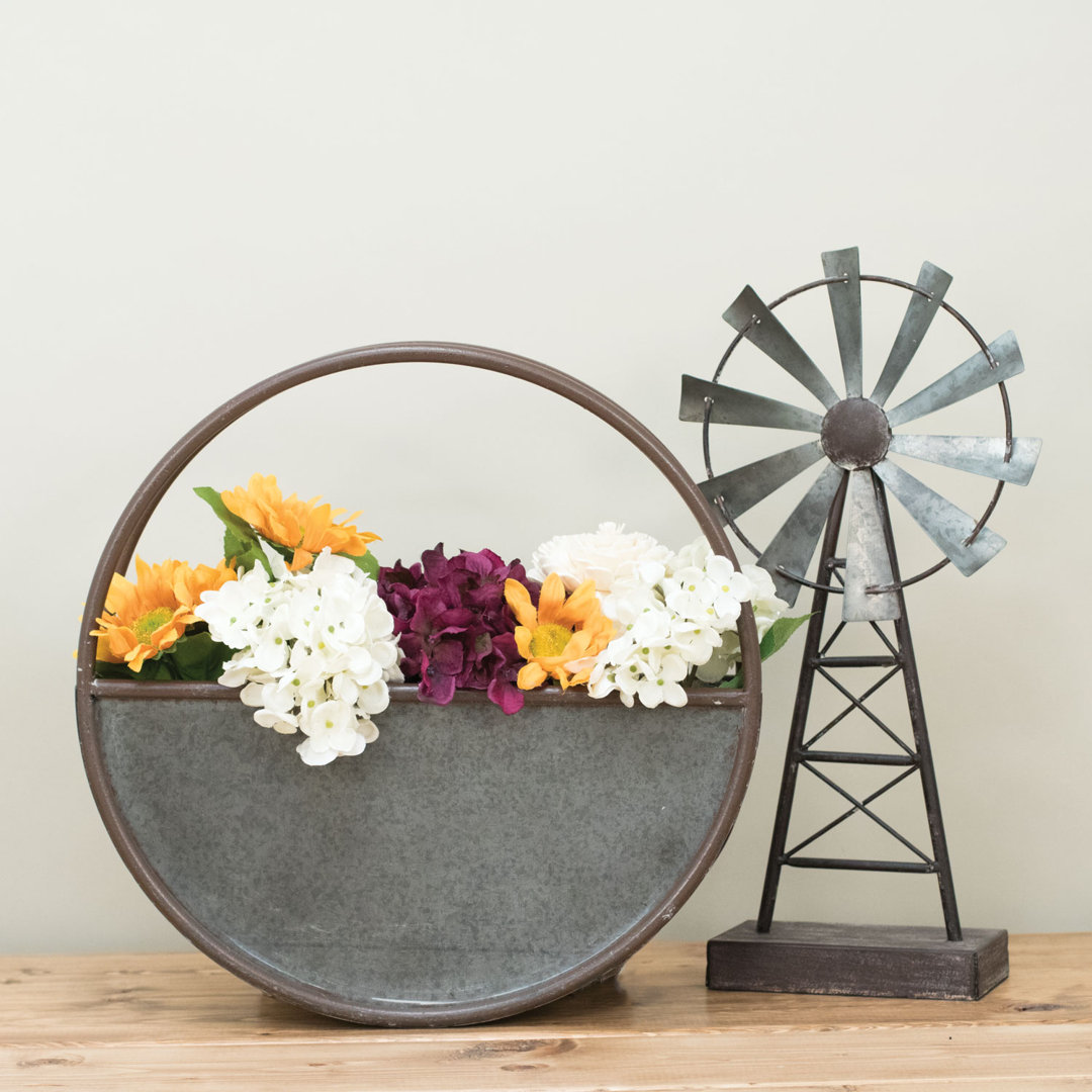 Knorr Metal Wall Planter Gracie Oaks 