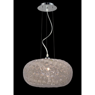 Luminaire sphère suspendu 1 lumières simple Laguna
