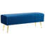 Mattawan Velvet Upholstered Bench-2071696929