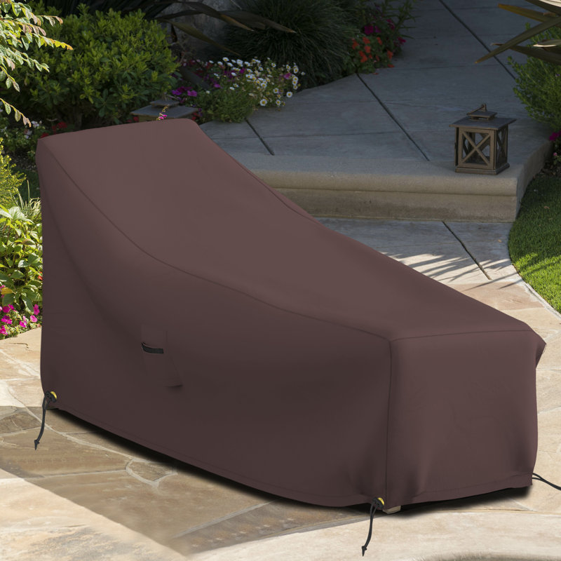 Outdoor Cover, Coffee, 81.3cm H x 208.3cm W x 144.8cm D