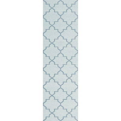 Tapis intérieur/extérieur bleu Natoma