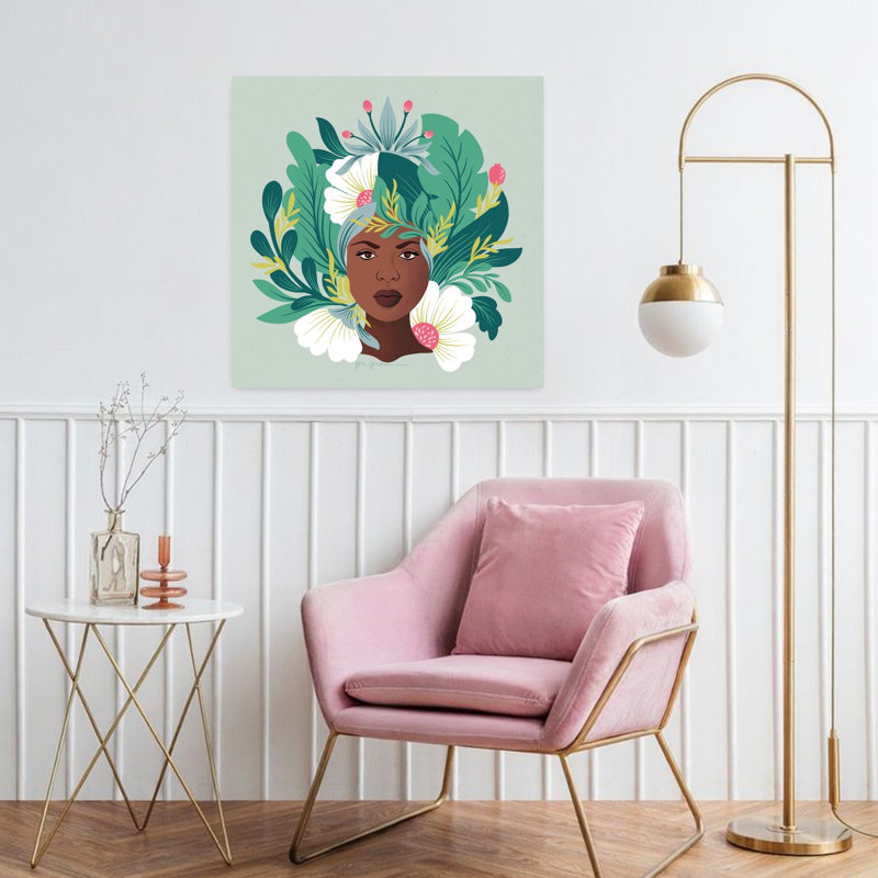 Lush Life VII, plante abstraite, art tropical, H 32 po x l 32 po