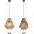 Temara 1-Light Rattan Plaited Pendant Chandeliers-1046183624
