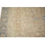 Tapis unique en laine noué à la main de style années 1950 de 9 pi 6 po x 11 pi 9 po Aleda en orange / brun / gris