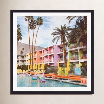Tulle "Palm Springs Pool Day VII" Print