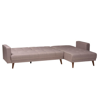 Hanon Upholstered 104.5'' Reclining Sleeper Sofa