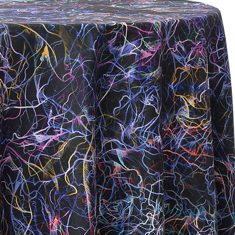 Floral Tablecloth, 102" x 102"