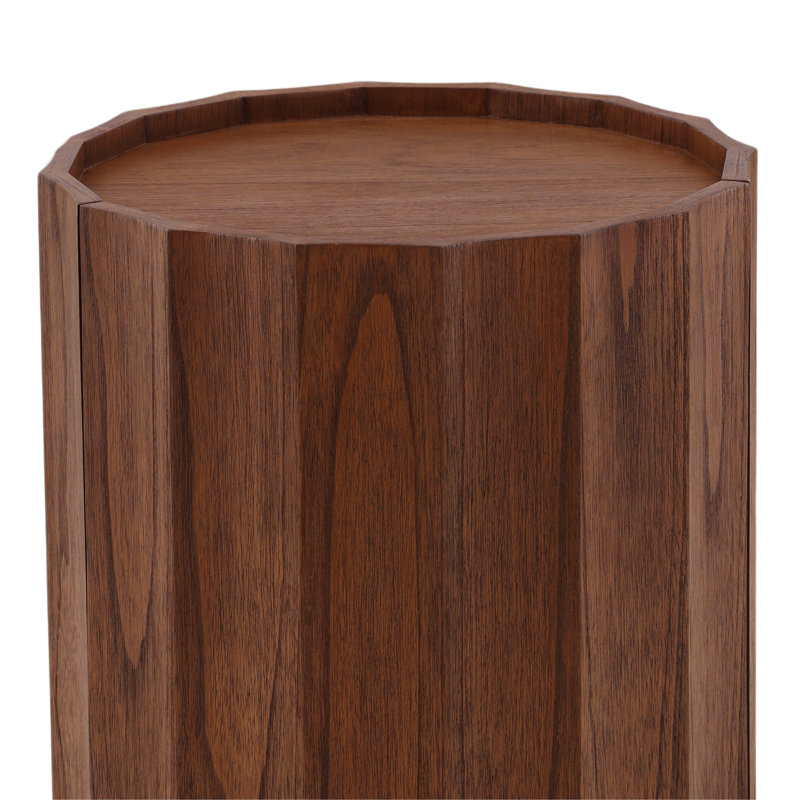Table d'appoint Cadwell, brun