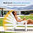 Adjustable HIPS Waterproof Pool Lounge Chair Wheels Lounge Chaise Set Outdoor Swimming Reclining Outdoor Chaise Lounge With Cup Holder Set Of Two-2078325062