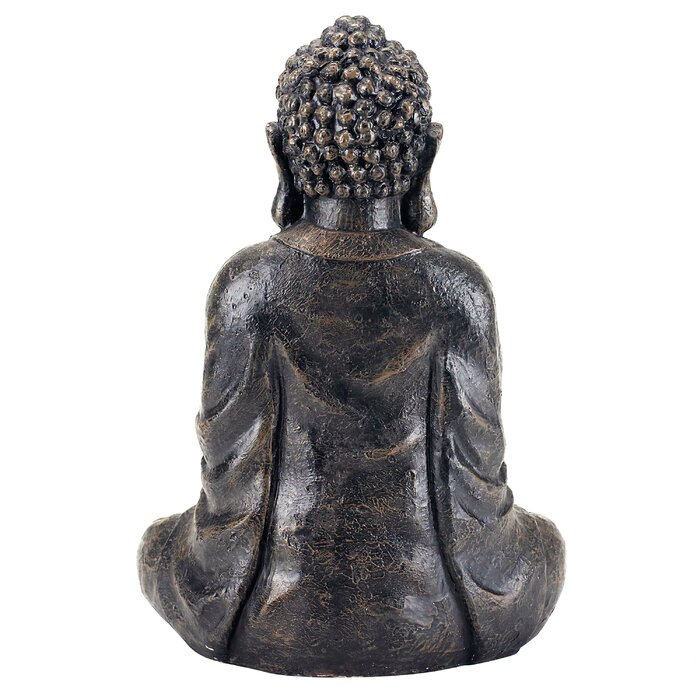 Bungalow Rose Verly Buddha Zen Figurine & Reviews | Wayfair