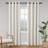 Huseman Soft Cotton Feel Twill 100% Blackout Curtain Pair（2 panels)-968184960-968184966