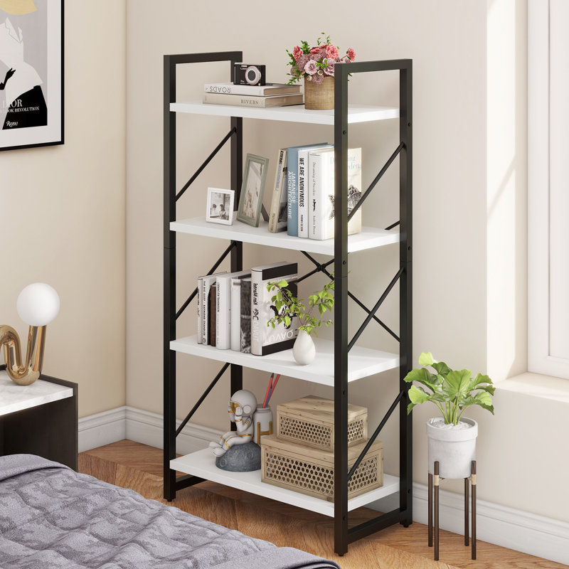 47.2"H x 23.6"W Wood Etagere Bookcase