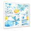 «Holiday Sun with Water Waves Sun And Umbrella II», reproduction d'art sur toile-66801529-66801530