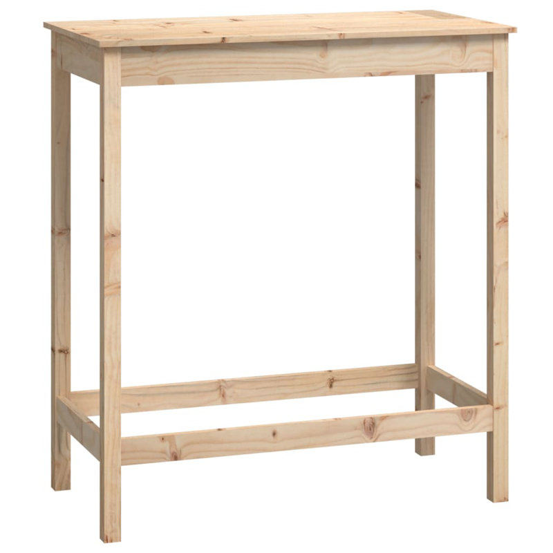 Taren Counter Height 100" Pine Solid Wood Dining Table