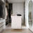 Foldable Laundry Hamper With Stand For Dorm Bathroom, Cotton Linen Fabric Collapsible Dirty Clothes Basket, Portable Storage Organizer