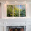"Bend in the River" par Claude Monet, ensemble de 3 reproductions d’art sur toile tendue-1181564075