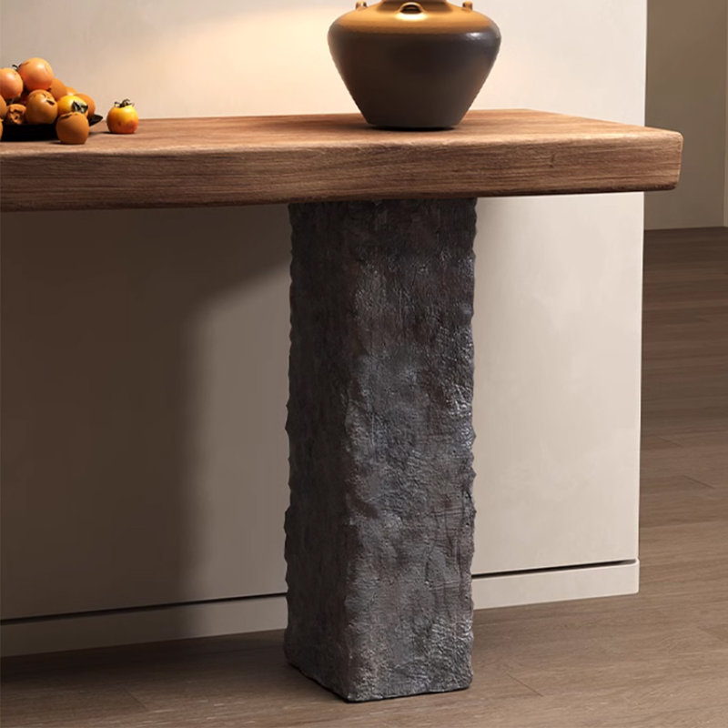 Console rétro minimaliste, H 31,5 po x l 47,24 po x P 13,78 po