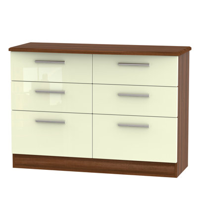 Fully Assembled Yvette 6 Drawer Chest