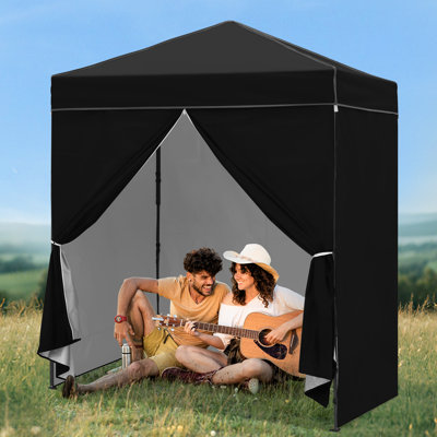 6x4 Canopy Tent, Heavy Duty Pop up Canopy with Sidewalls