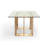 Wensley Rectangular Clear Glass Dining Table