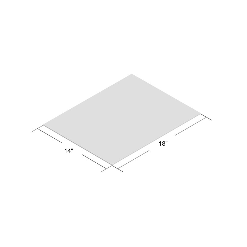 Josefien Polyester Food & Drink Rectangle Placemat, Pale Blue