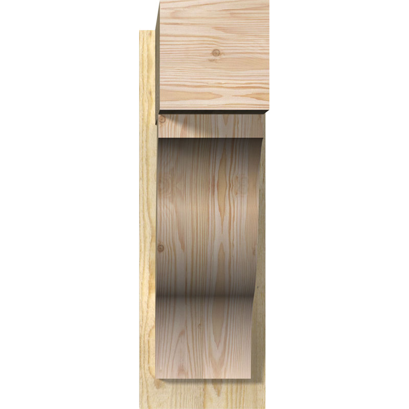 Jeu de blocs Funston, 8" W Douglas Fir (Rough Sawn), P 24 po x H 24 po