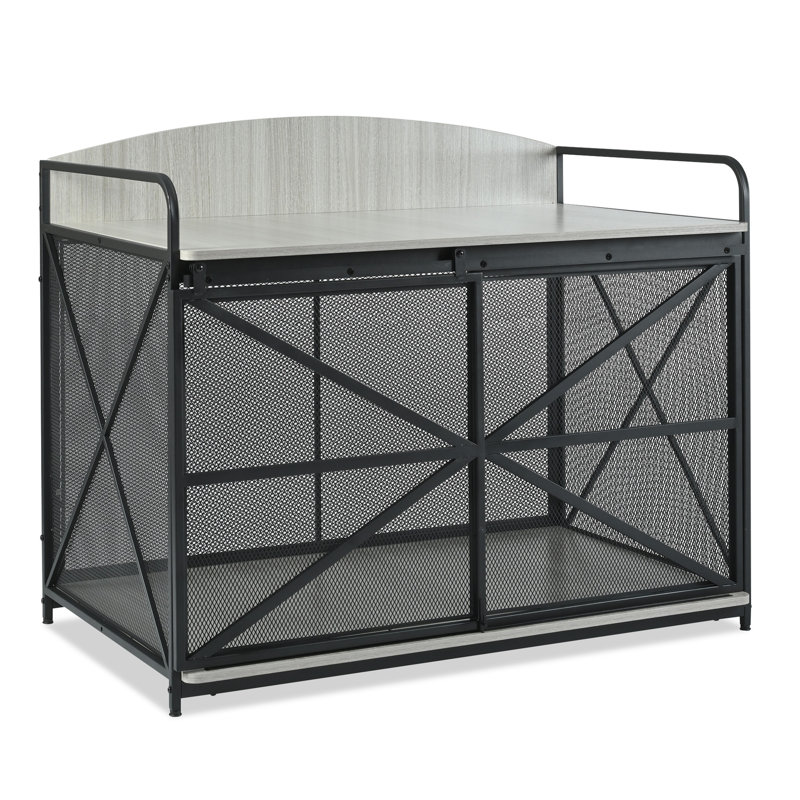 Caisse pour chien Style, Gris