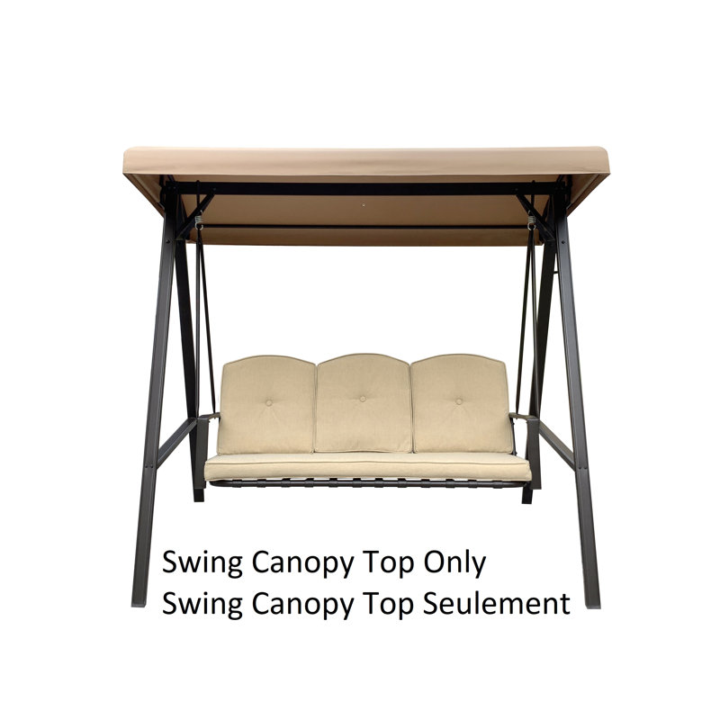 APEX GARDEN Replacement Canopy for Model #GSS00132D Cunningham 3-Seater Patio Swing