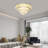 Modern Flush Mount Crystal Ceiling Light