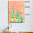 Succulent 'Fresh Growth' Graphic Art on Canvas-1697323997-1697323554