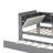 Platform Bed With Trundle, Shelves And Storage Headboard-275879727-275879722