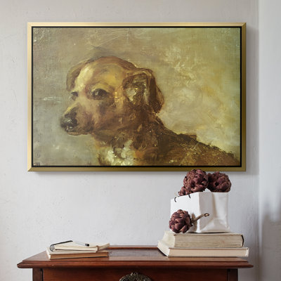 Cliper, the Artist's Dog, 1895 - Pablo Picasso, toile tendue avec châssis