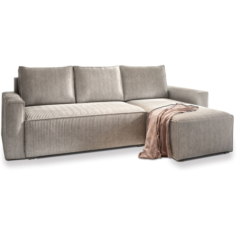Shanett 3 Seater Sofa Bed, Cream