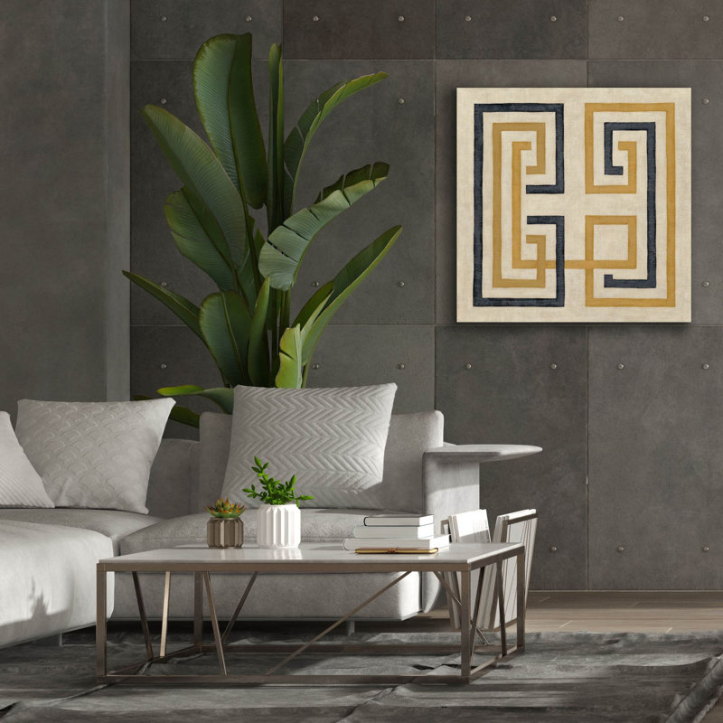  «Diversion 5» par Chariklia Zarris, art mural sur toile, 37 po x 37 po