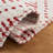 Bolog Hand Loomed Wool/Cotton Geometric Rug in Red/Ivory-648051840