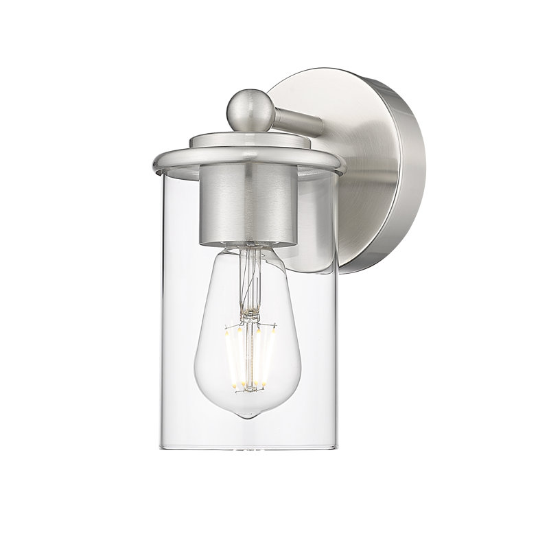 Procopio Dimmable Bath Sconce, Brushed Nickel