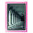 Saffo Pink Beveled Picture Frame