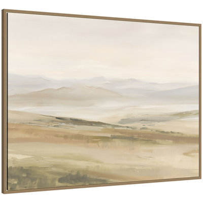 «Fading Fields III» par Amy Lighthall, reproduction d'art sur toile encadrée