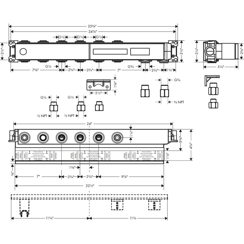 AXOR Showercomposition Rough, 4 Function