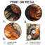 Native American Warrior Energy Of Forest III - Art mural en métal Native American Warrior-856301755