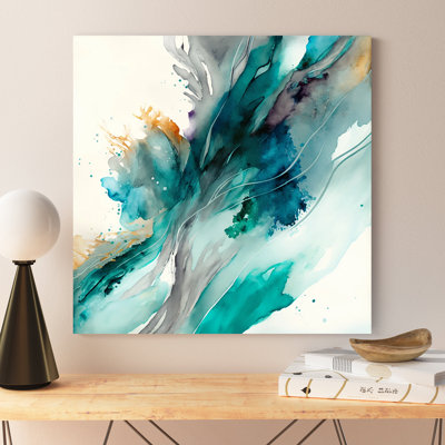 " Celebrations In Turquoise Shades Of Blue V "