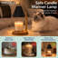 Lampe chauffe-bougie Katziela Pet Welcome Noir