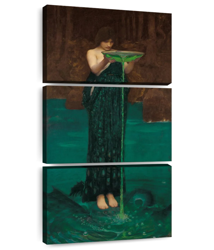 Circe Invidiosa, 75" H x 36" W