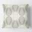 Motif géométrique monochrome X - Coussin Mid-Century-1752709596