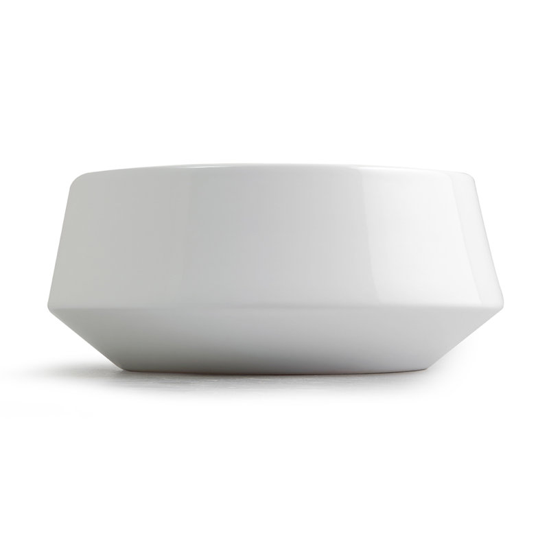 Mood 16.5'' L Bathroom Sink, Glossy White